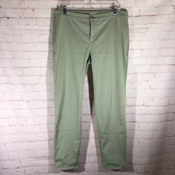 LILA RYAN Pants - Lila Ryan Green Chino Pants - Size 14